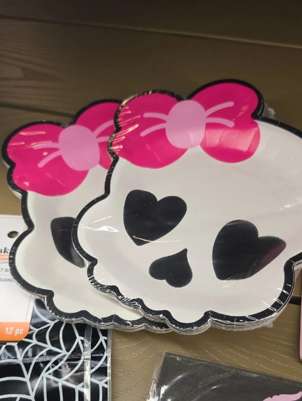 Halloween Pink Skull & Coffin Party Kit - Good Witch Napkins